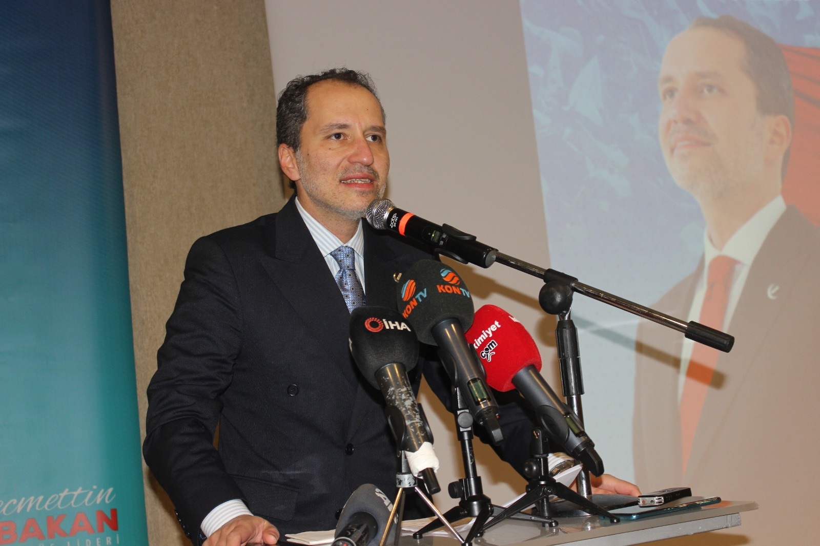 Fatih Erbakan: Altılı Masa’dan 28 Şubat kokuları geliyor