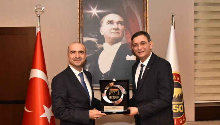 KOSGEB Başkanı Ahmet Serdar İbrahimcioğlu GSO’yu Ziyaret Etti