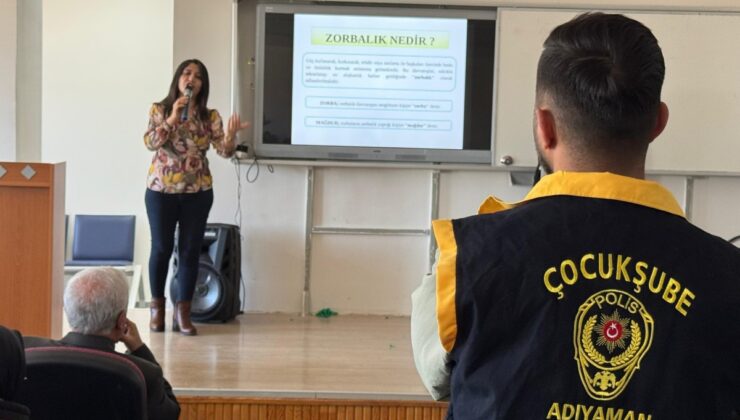 ‘Yankı Projesi’ kapsamında öğrencilere ‘Akran ve Siber Zorbalık Eğitimi’ verildi