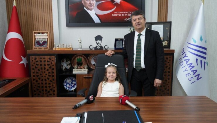 Adıyaman Belediyesi’nde 23 Nisan coşkusu: Çocuk başkanlar hayallerini anlattı