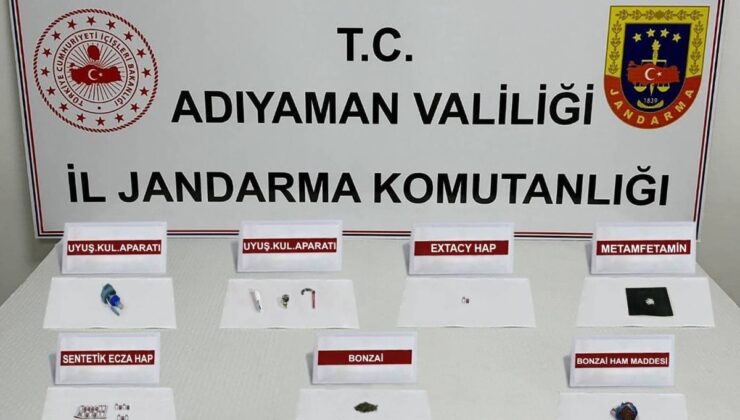 Adıyaman’da uyuşturucuya 17 gözaltı