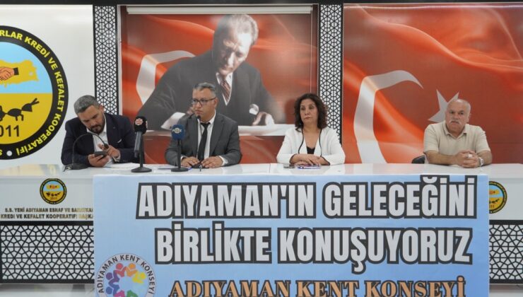Adıyaman Kent Konseyi’nden çağrı: ‘Adıyaman’ın Geleceğini Birlikte Konuşalım’  – Videolu Haber