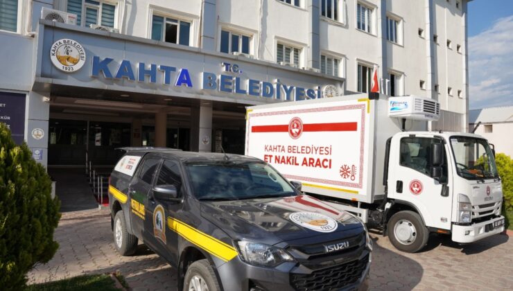 Kahta Belediyesi araç filosuna genişletti