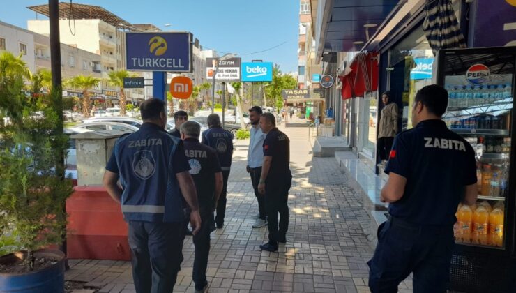 Kahta Belediyesi’nden kaldırım işgallerine karşı sıkı denetim