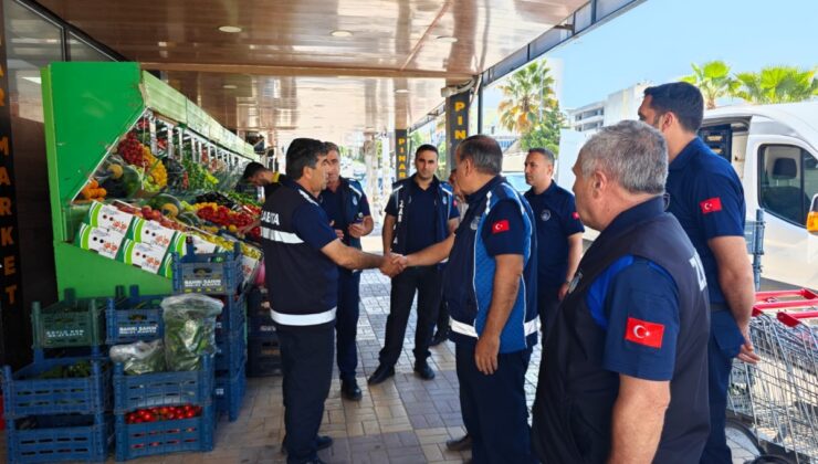 Kahta’da kaldırım işgaline karşı zabıta denetimi  – Videolu Haber