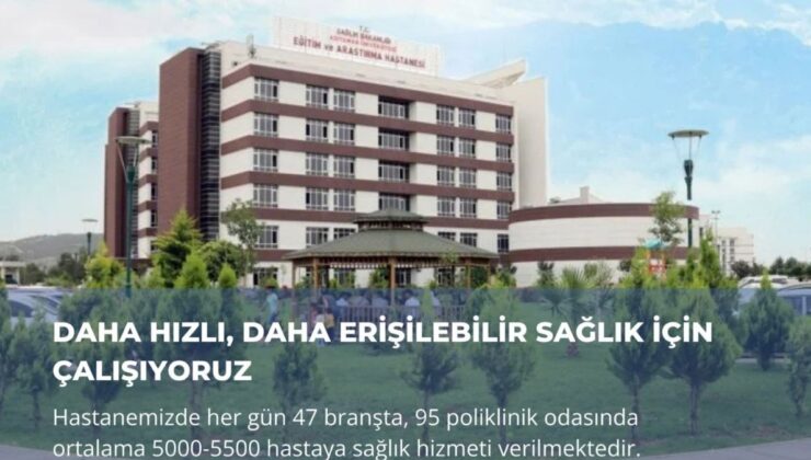 Günde 5 binden fazla hastaya hizmet: Randevuların %80’i MHRS üzerinden alınıyor