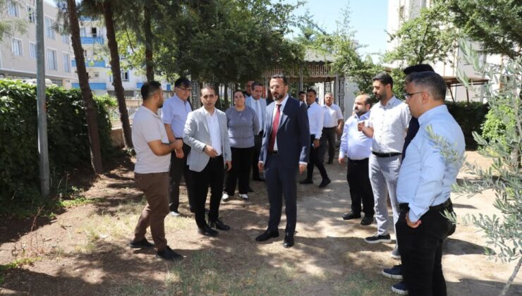 Prof. Dr. Mehmet Şirik, Kahta Devlet Hastanesi’nde yatırım projeleri yerinde incelendi