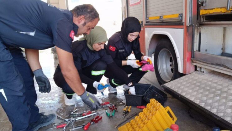 Adıyaman belediyesinde kadın stajyerler cesaretleriyle öne çıktı  – Videolu Haber