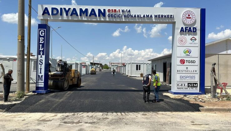 Adıyaman’da Konteyner Kentler Boşaltılıyor