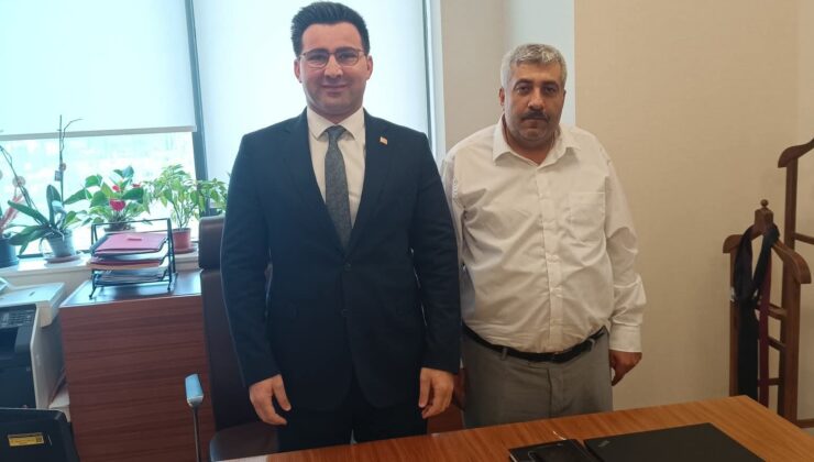 Gazeteci Mercan, Sağlık Bakanlığı’ndaki Hemşehrisi Daire Başkanı Demirtaş’ı Ziyaret Etti