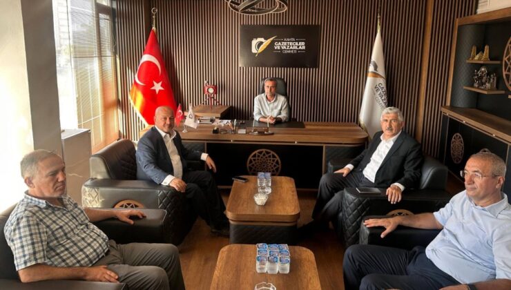 Milletvekili Resul Kurt, Kahta’da basın mensuplarıyla buluştu