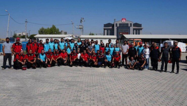 Adıyaman’da gerçeği aratmayan deprem tatbikatı  – Videolu Haber