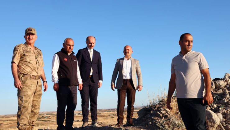 Adıyaman’da, tahliye edilen konteynerler toplanmaya başlandı