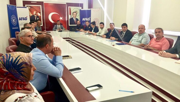 Kahta’da Afet ve Acil Durum Koordinasyon Toplantısı Yapıldı