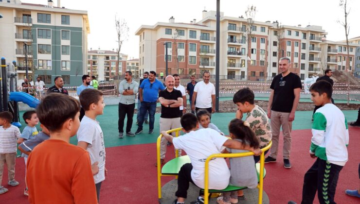 Deprem Konutlarında Cıvıl Cıvıl Çocuk Sesleri