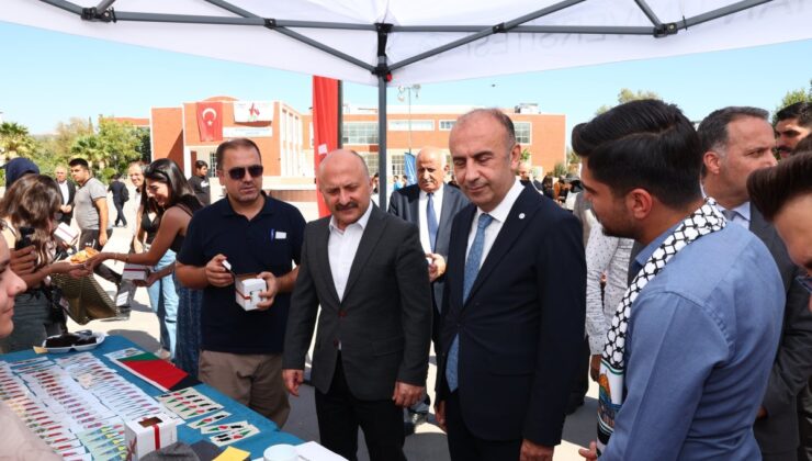 Adıyaman Üniversitesi’nde, Gazze için anma ve dayanışma programı devam ediyor