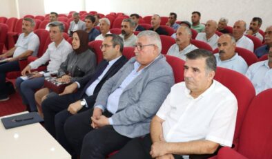 Adıyaman’da, tütün üreticileri için toplantı düzenlendi