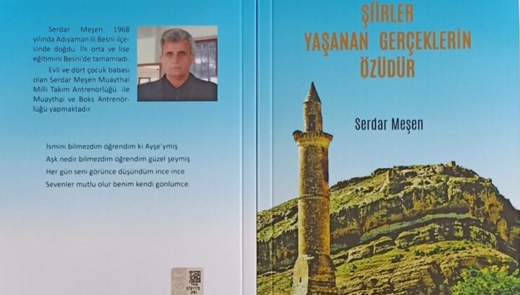 Besnili şair Serdar Meşen’in ilk şiir kitabı raflarda yerini aldı
