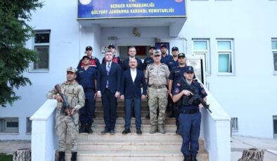 Vali Varol’dan Gölyurt Jandarma Karakolu’na ziyaret