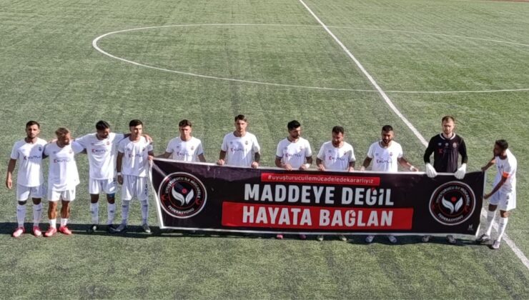 Kahta 02 Spor’dan ‘Maddeye Değil Hayata Bağlan’ Mesajı  – Videolu Haber