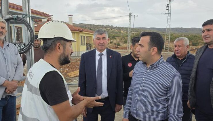 Kaymakam Kadir Algın, Gölbaşı’nda incelemelerde bulundu
