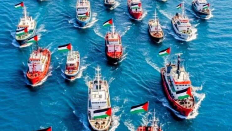 Küresel Sumud Filosu riskli bölgede: İsrail teyakkuz halinde