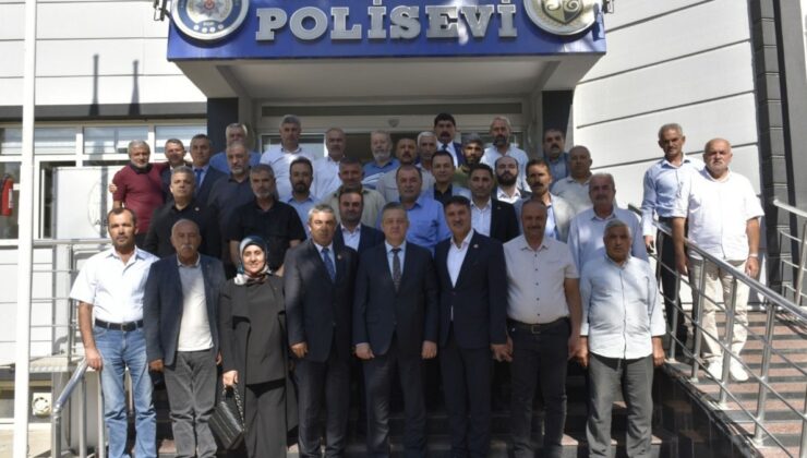 Muhtarlar Federasyonu’ndan Adıyaman İl Emniyet Müdürü Nazman’a ziyaret