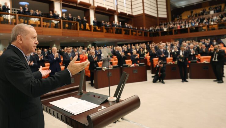 TBMM’de ‘Mini Zirve’: Erdoğan, Bahçeli, Bakırhan ve Dervişoğlu ile Bir Araya Geldi