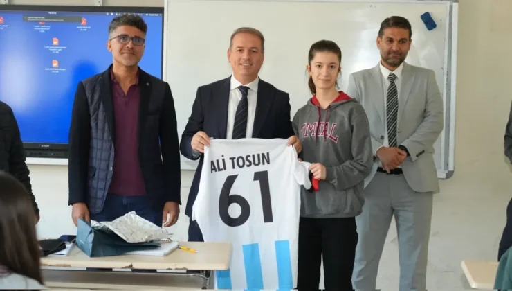 Tosun’dan Ticaret Meslek Lisesine Ziyaret
