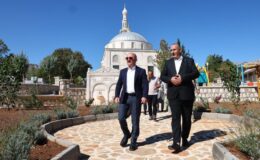 Vali Osman Varol, Hz. Üzeyir Peygamber Külliyesi’nin çevre düzenlemesini yerinde inceledi