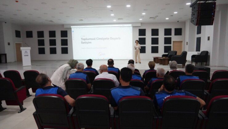 Zabıta personeline ‘Toplumsal Cinsiyete Duyarlı İletişim Eğitimi’ verildi