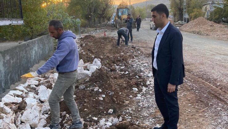 Başkan Talaş; Kömür Bölükyayla Yolunda Sona doğru