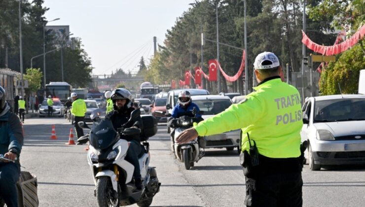 Adıyaman’da motosiklet ve motorlu bisiklet denetimleri sürüyor