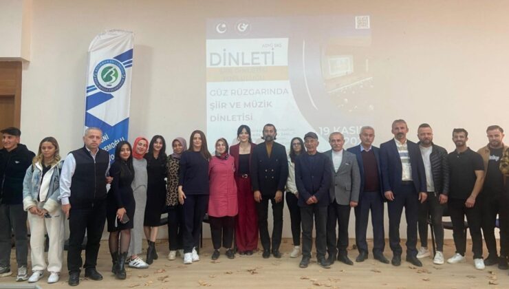 ADYÜ Şiir Topluluğu Besni MYO’da Şiir ve Müzik Dinletisi Düzenledi  – Videolu Haber