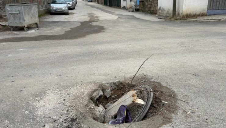 Adıyaman’da açık rögar kapağı tehlike saçıyor  – Videolu Haber