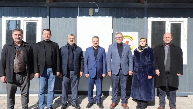 AK Parti Teşkilat Başkan Yardımcısı Mustafa Alkayış’tan Başkan Murat Çeliker’e Ziyaret