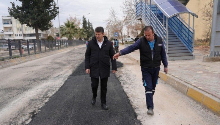 Başkan Tutdere, Sakarya Caddesi’nde yol çalışmalarını inceledi: ‘Gece gündüz sahadayız’  – Videolu Haber