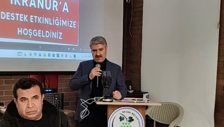 Besni Belediyesi’nden ‘İkranur İçin Umut Olalım’ kampanyasına destek
