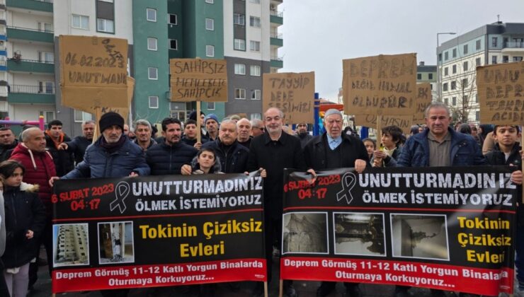 HÜDA PAR’dan Adıyaman Mara–Musalla TOKİ konutları için çağrı: ‘Gerekirse binalar boşaltılsın’  – Videolu Haber