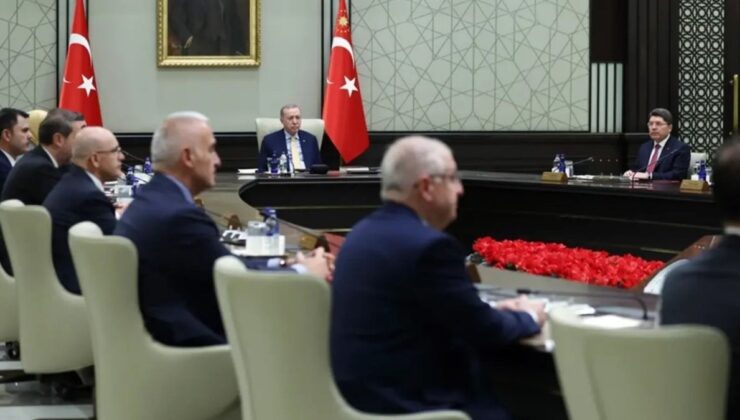 Kabine Toplantısı Cumhurbaşkanı Erdoğan başkanlığında başladı