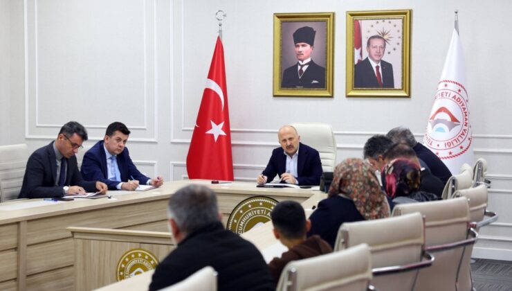 Adıyaman Valisi Osman Varol, iş arayan vatandaşları kabul etti