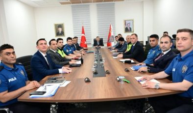Adıyaman İl Emniyet Müdürlüğü’nde ‘Haftalık Değerlendirme Toplantısı’
