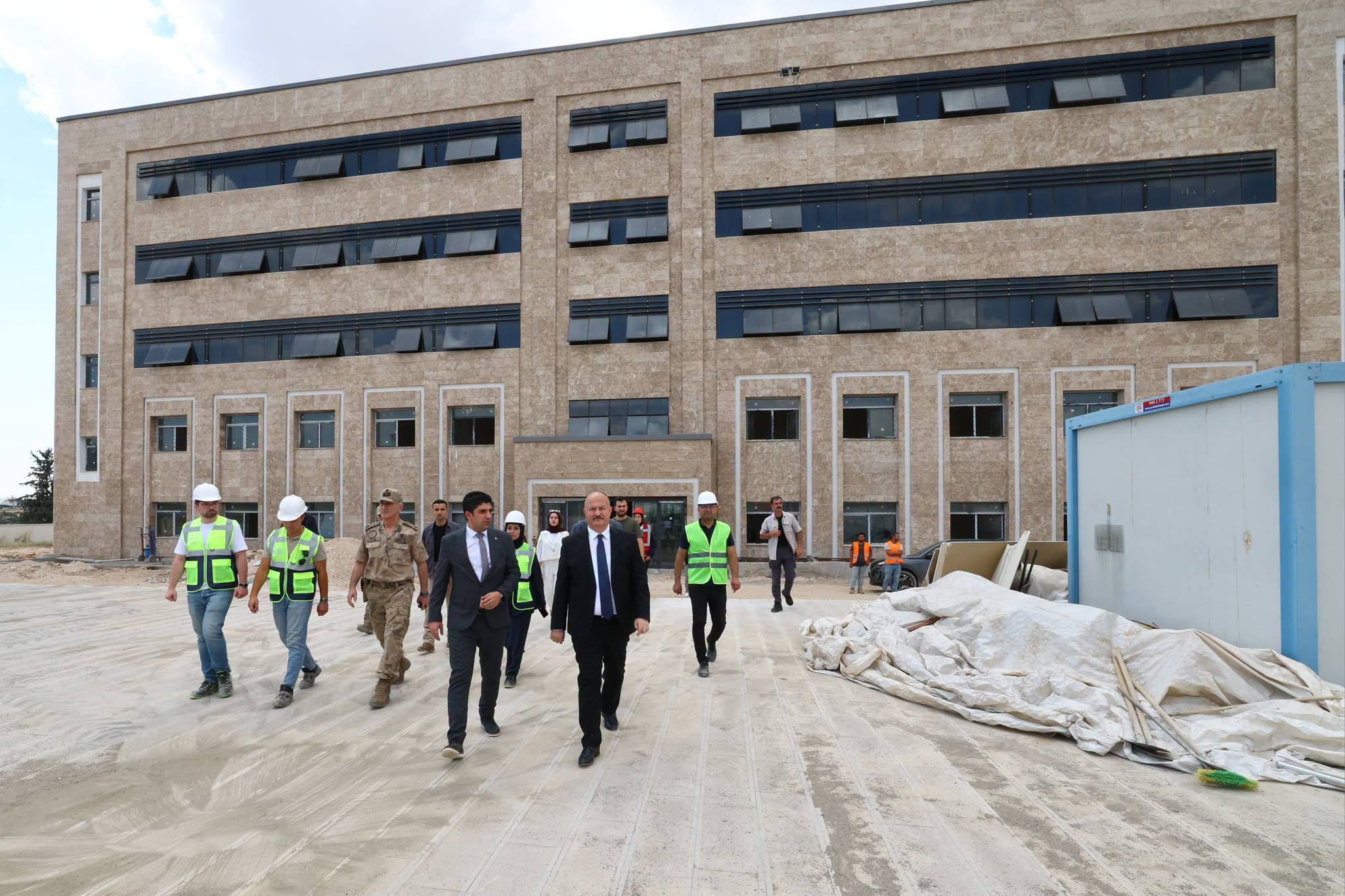 İl Jandarma Komutanlığı Yeni Hizmet Binasının İnşaatında Sona Doğru