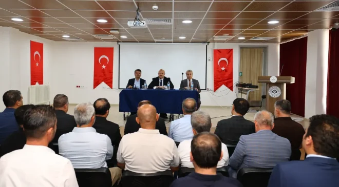 33 Mahallede ‘Halk ve Güvenlik’ Toplantısı