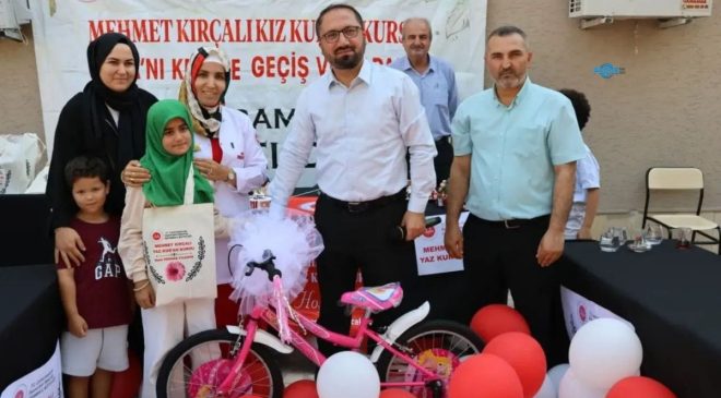 Mehmet Kırçalı Kur’an Kursu’nda yaz dönemi kapanış programı düzenlendi