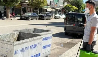 Adıyaman Belediyesi’nden karasinek ve haşereyle mücadele