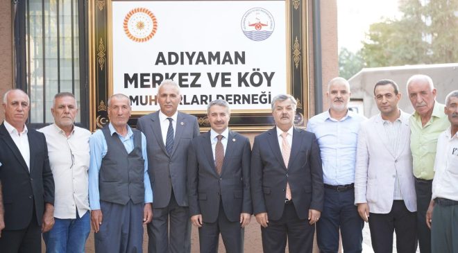 AK Parti Milletvekili Alkayış Muhtarlarla Buluştu