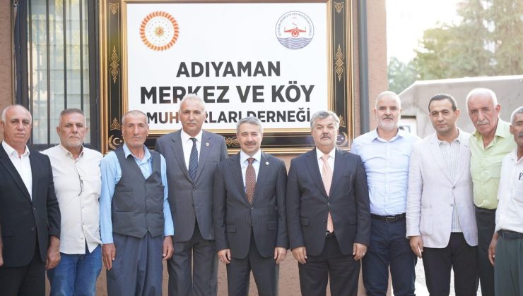 AK Parti Milletvekili Alkayış Muhtarlarla Buluştu