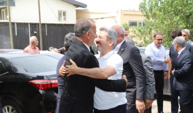 Başkan Miktat Çetin’den Ahmet Aydın’a Övgü: Her zaman yanımızda oldu