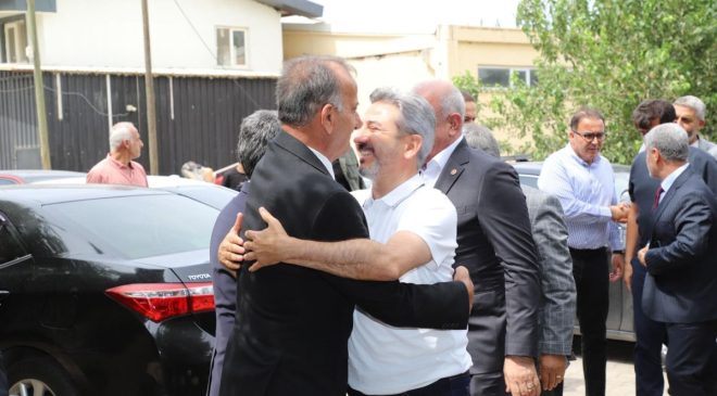 Başkan Miktat Çetin’den Ahmet Aydın’a Övgü: Her zaman yanımızda oldu